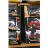 Image 2 : 6 BOXED DIE CAST CARS 1:18 - MERCEDES, PORSCHE, JAGUAR