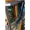Image 1 : BEVELLED WOOD FRAMED MIRROR