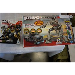 2 KRE-O TRANSFORMERS SEALED