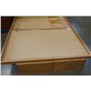 Image 2 : DOUBLE SIZE OAK CAPTAINS BEDFRAME WITH UNDER BED STORAGE DRAWERS