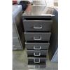 Image 2 : GREY 6 DRAWER METAL ORGANIZER