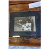 Image 2 : 2 ANTIQUE OAK PICTURE FRAMES WITH PHOTOS OF YOUR NEW FAMILY