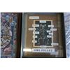 Image 2 : VINTAGE HAND PAINTED EASTERN CANVAS AND OWL PELLET SKELETON