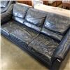 Image 2 : BAUHAUS 3 PIECE LEATHER SOFA, LOVE SEAT, AND CHAIR