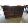 Image 1 : FLOOR MODEL SOLID PINE 7 DRAWER DRESSER DOVETAILED CONSTRUCTION LOCALLY MANUFACTURED