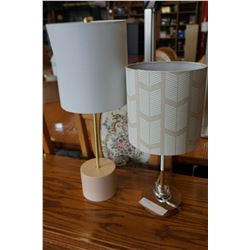 2 TABLE LAMPS