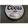 Image 2 : NEW BOTTLE CAP TIN SIGN - COORS BANQUET