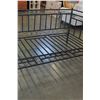 Image 3 : DOUBLE SIZE BLACK ALUMINUM DAY BED
