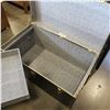 Image 4 : MERCURY LEATHER BOUND TRUNK