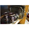 Image 1 : NEW FRYING PAN AND CANDLE HOLDERS