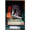 Image 1 : LOT OF ANTIQUE AND VINTAGE COLLECTOR BOOKS AND 2 ROCK AND ROLL HARDCOVER BOOKS