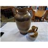Image 1 : WEST GERMAN VASE AND WHISKEY JUG