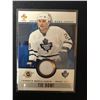 Image 1 : 2001-02 Private Stock Tie Domi Game Used Jersey Toronto Maple Leafs #94