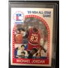 Image 1 : 1990 NBA HOOPS #21 MICHAEL JORDAN BASKETBALL CARD