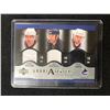 Image 1 : 2003-04 UPPER DECK HONOUR ROLL GRADE A JERSEYS (NASLUND/ BERTUZZI/ LINDEN)