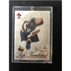 2002 PRIVATE STOCK ILYA KOVALCHUK ROOKIE CARD (063/414)