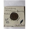 Image 1 : 1950 F Germany Pfenning in High Grade