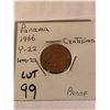 Image 1 : Rare 1966 PROOF Panama Centisimo Coin Y22