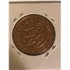 Image 2 : Beautiful Rare 1959 Guernsey 8 Doubles Large Coin BU High Grade
