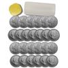 Image 1 : Roll of 2012 Silver Canadain Maple Leafs 20 Total BU in Container