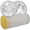Image 1 : Roll of 2009 Silver Canadain Maple Leafs 20 Total BU in Container
