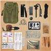 Image 1 : Survival Emergency Fire Starting  Kit For the Wilderness With Backpack