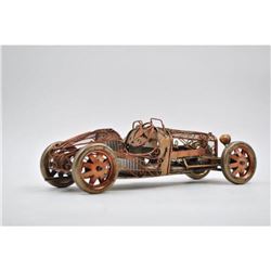 Handmade Antique Birthday craft Racing Car Model