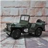 Image 2 : Willys Jeep Model WWII US Army handmade Metal Model