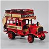 Image 2 : Metal Mercedes Benz Lo 1112 Bus in Red Scale