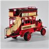 Image 4 : Metal Mercedes Benz Lo 1112 Bus in Red Scale