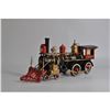 Image 1 : Black and Red Antique Style Metal Train