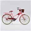 Image 3 : Miniature Pink Woman Bicycle Classic Artwork