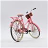 Image 4 : Miniature Pink Woman Bicycle Classic Artwork