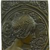 Image 2 : Plaque of Sexy Girl Bronze Sculpture