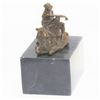 Image 8 : Arab Man Camel Rider Bronze Sculpture