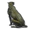 Image 7 : Cheetah Cougar Wild Life Bronze Sculpture
