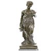 Image 1 : Ancient Roman Goddess of Wine Bronze Sculpture