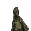 Image 6 : Persian Princess With Sword Bronze Sculpture on Marble Base Figurine