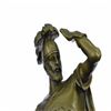 Image 6 : Roman Legion Soldier Bronze Statue on Marble Base Figurine