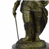 Image 8 : Roman Legion Soldier Bronze Statue on Marble Base Figurine