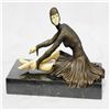 Image 1 : Dancer Bronze Statue