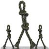 Image 2 : Dancing Ropes Bronze Sculpture on Marble Base Statue