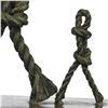 Image 3 : Dancing Ropes Bronze Sculpture on Marble Base Statue