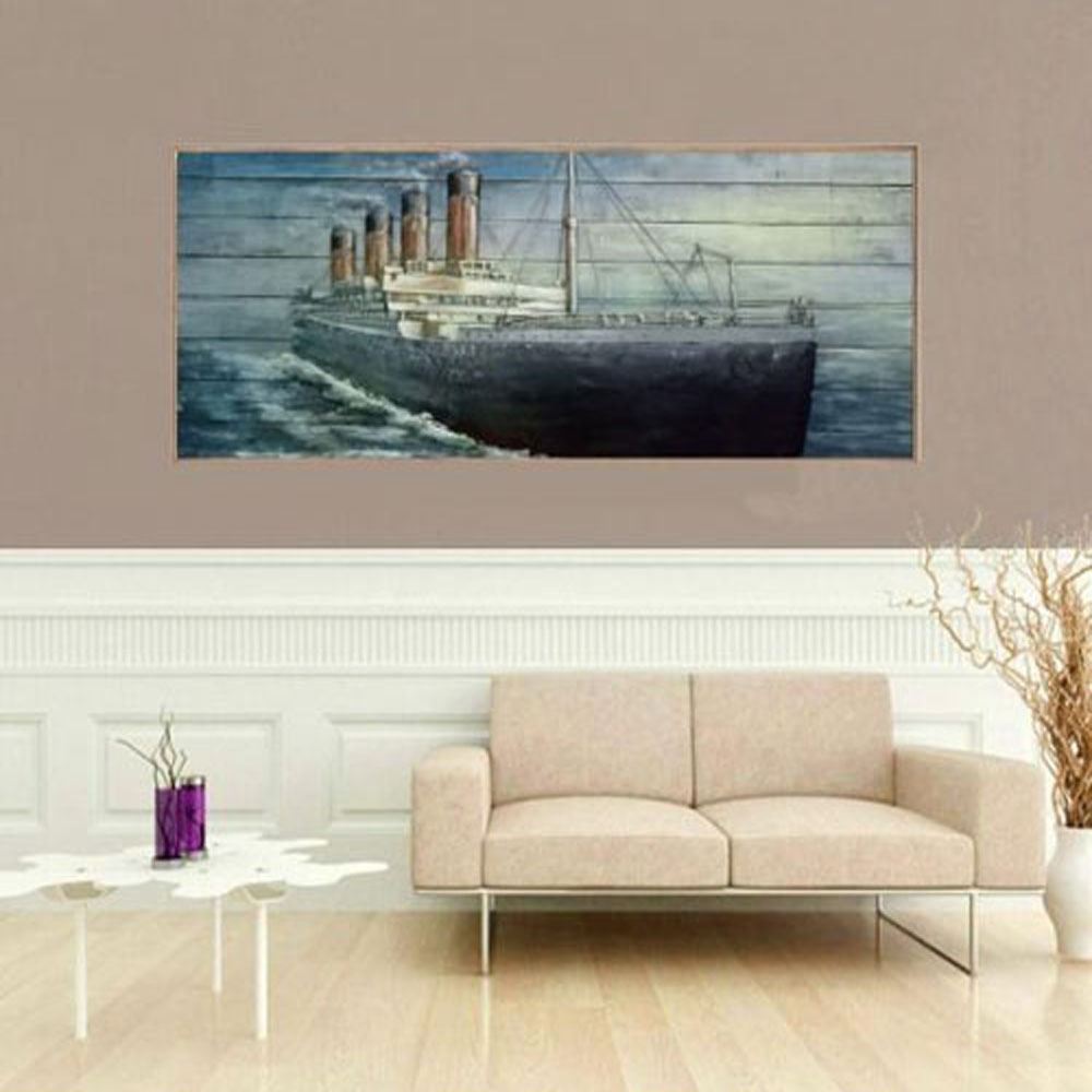 3d Metal Promotional Rustic Home Decor Artwork Hand Painted Oil Painting Frames