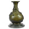 Image 2 : Pretty Face Floral Vase Urn Bronze Sculpture