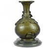 Image 3 : Pretty Face Floral Vase Urn Bronze Sculpture