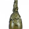 Image 7 : Pretty Face Floral Vase Urn Bronze Sculpture