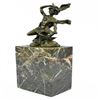 Image 1 : Flying Mercury Caduceus Messenger God Bronze Statue