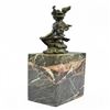 Image 2 : Flying Mercury Caduceus Messenger God Bronze Statue