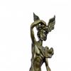 Image 6 : Flying Mercury Caduceus Messenger God Bronze Statue